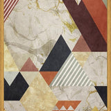 Cuadro Geometric with Triangles