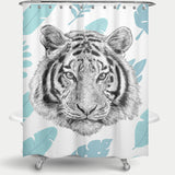 Cortina de Baño Tropical Tiger