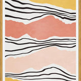Cuadro Modern irregular Stripes 01