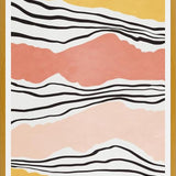 Cuadro Modern irregular Stripes 01