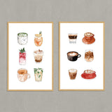 Set de Cuadros Coffee or Tea