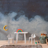 Papel Mural Clouds and Stars