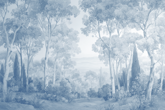 Papel Mural Dosel I Azul