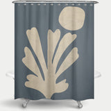 Cortina de Baño Abstract Leaf HM I