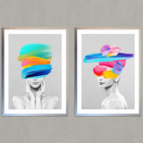 Set de Cuadros Beauty in colors