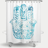 Cortina de Baño Hamsa Ocean