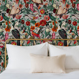 Papel Mural FLORAL AND BIRDS XIV
