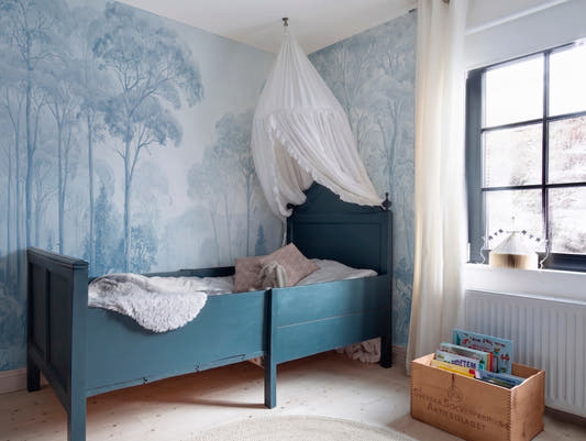 Papel Mural Dosel III Azul