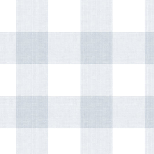 Papel Mural Tartan Azul