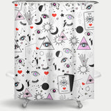 Cortina de Baño Evil Eye Magic