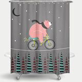 Cortina de Baño Night ride