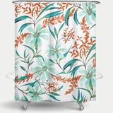 Cortina de Baño Minty Rust