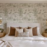 Papel Mural Vintage Nature Green