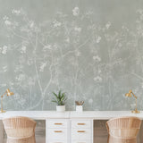 Papel Mural Jardines Verde