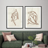 Set de Cuadros Human Shapes