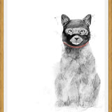 Cuadro Masked cat