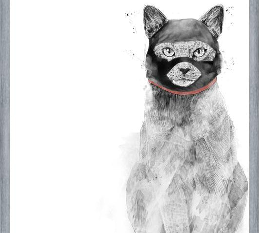 Cuadro Masked cat