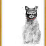 Cuadro Masked cat