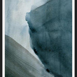 Cuadro Full moon - Indigo blue