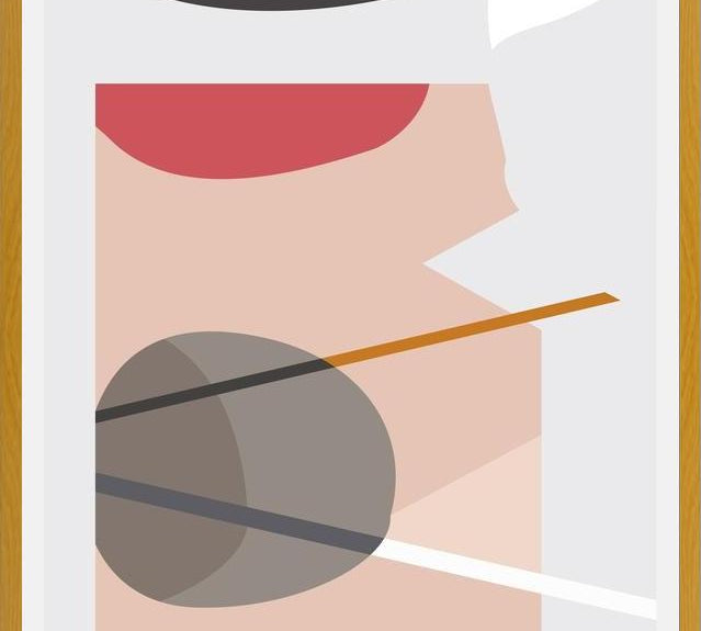 Cuadro Abstract Composition 786