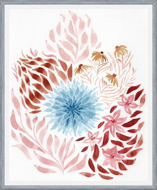 Cuadro Conjunto de flores