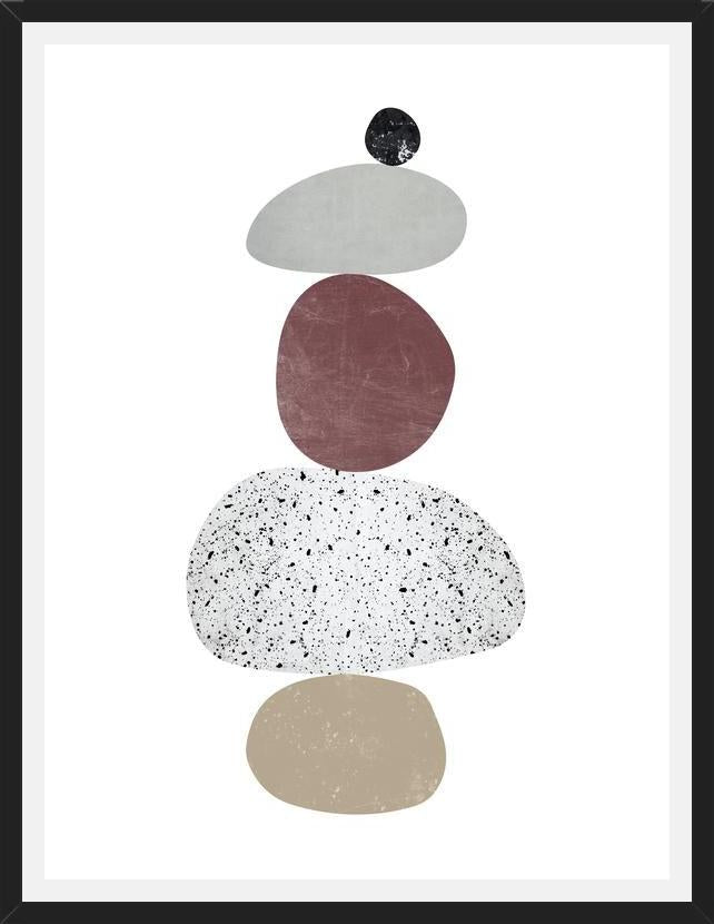 Cuadro Pebbles in balance 6