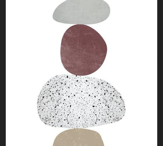 Cuadro Pebbles in balance 6