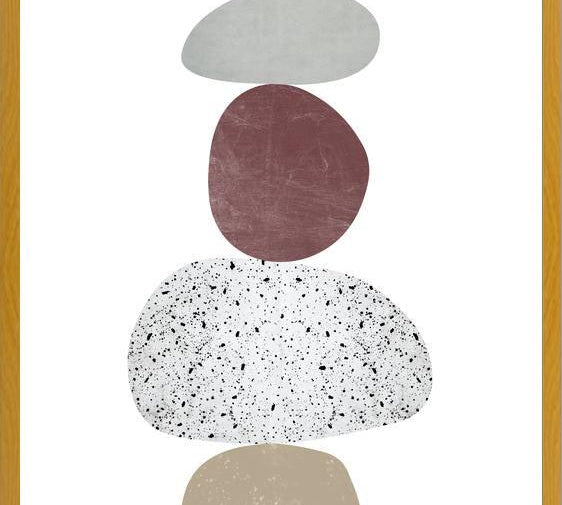 Cuadro Pebbles in balance 6