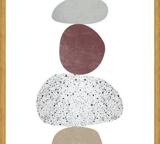 Cuadro Pebbles in balance 6