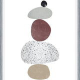 Cuadro Pebbles in balance 6