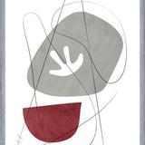 Cuadro Abstraction with gray lines 8