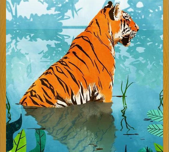 Cuadro Tiger Creek