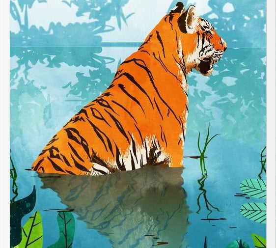 Cuadro Tiger Creek