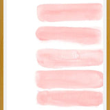 Cuadro Blush pink watercolor brush strokes
