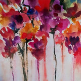 Canvas Happiness in Flowers 2