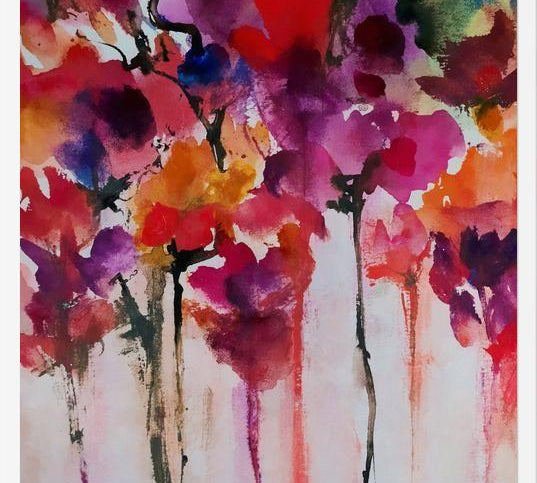 Cuadro Happiness in Flowers 2