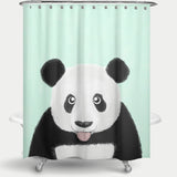 Cortina de Baño The Cute Panda