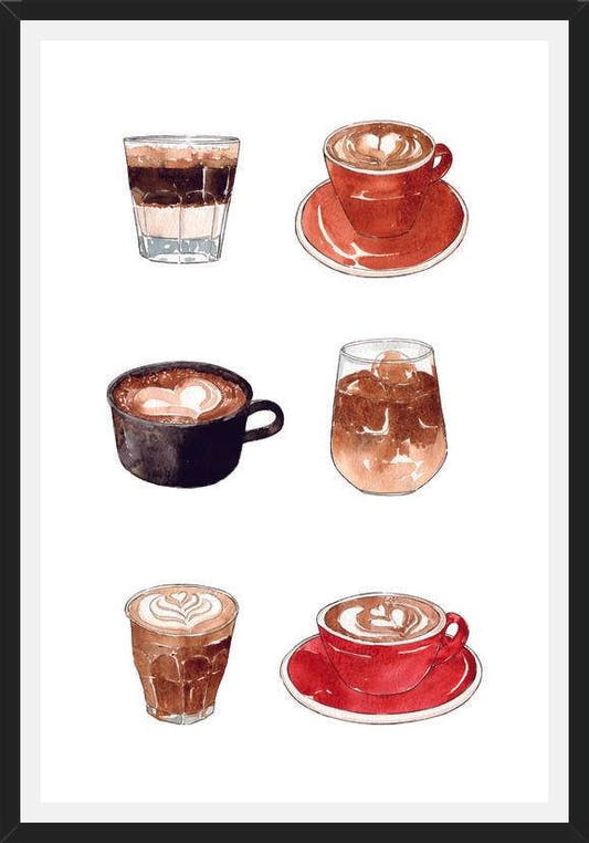 Cuadro Coffee Lovers