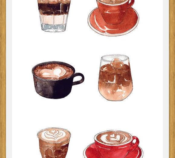 Cuadro Coffee Lovers