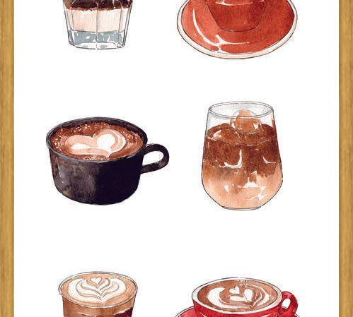 Cuadro Coffee Lovers