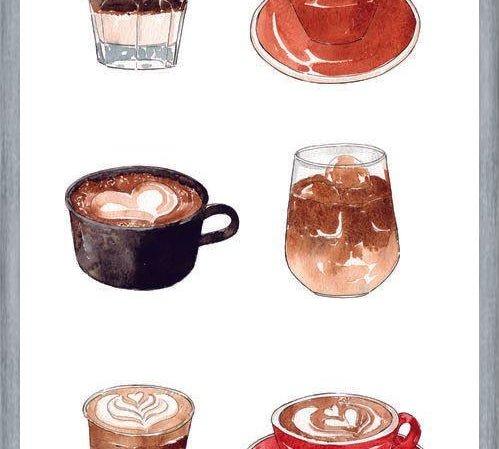 Cuadro Coffee Lovers