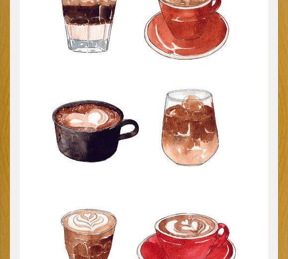 Cuadro Coffee Lovers