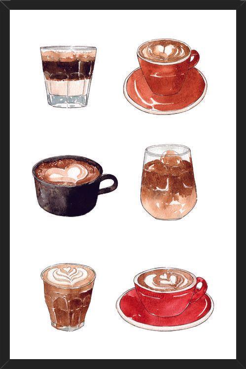 Cuadro Coffee Lovers
