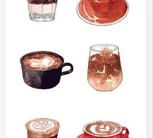 Cuadro Coffee Lovers