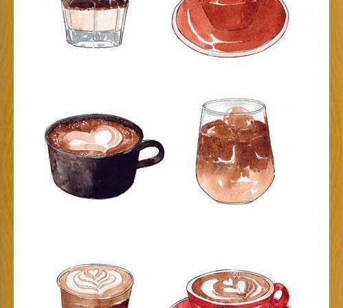 Cuadro Coffee Lovers