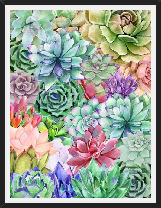 Cuadro Succulents Paradise