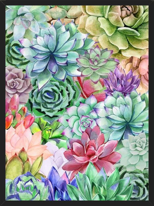 Cuadro Succulents Paradise