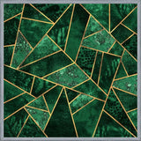Cuadro Deep Emerald