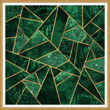 Cuadro Deep Emerald