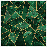 Cuadro Deep Emerald